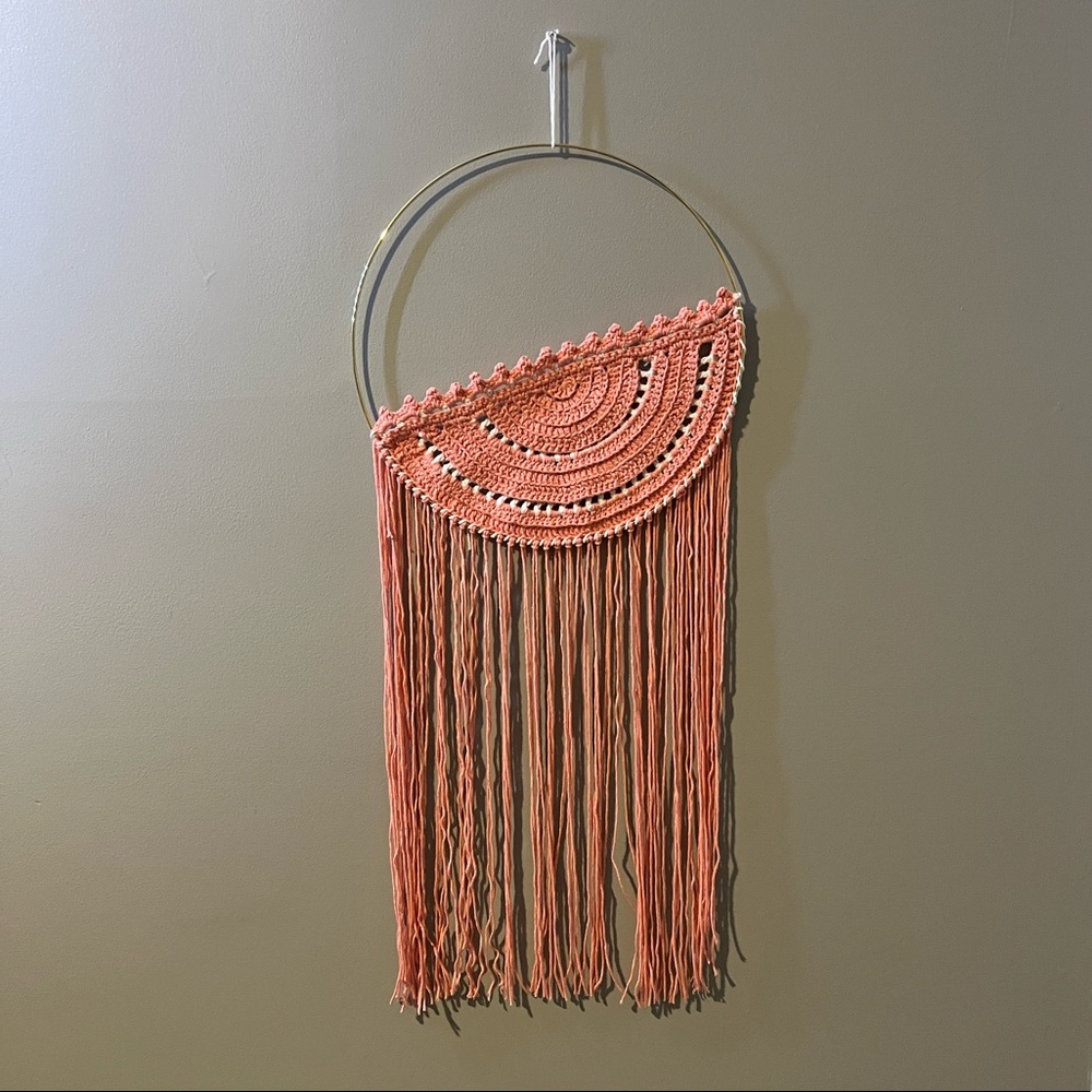 Handmade Aura Crochet Wall Hanging